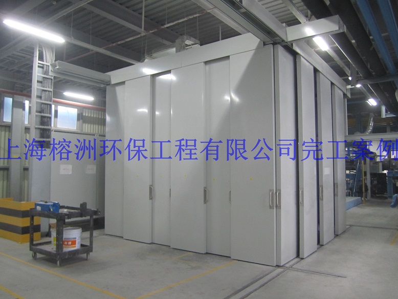 阿姆斯壯破碎機(jī)四面可移動隔聲房工程